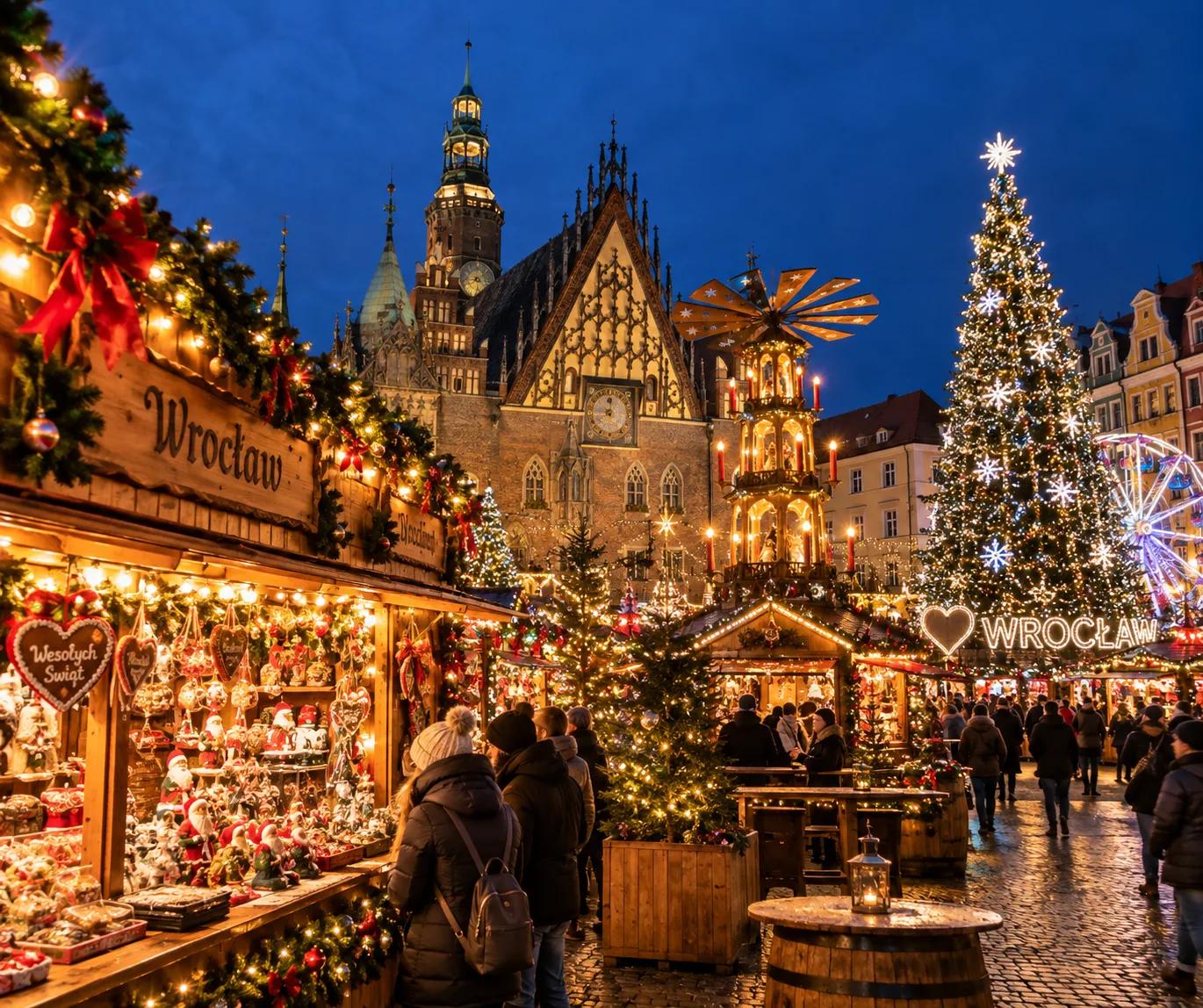 WROCŁAW-JARMARK BOŻONARODZENIOWY 