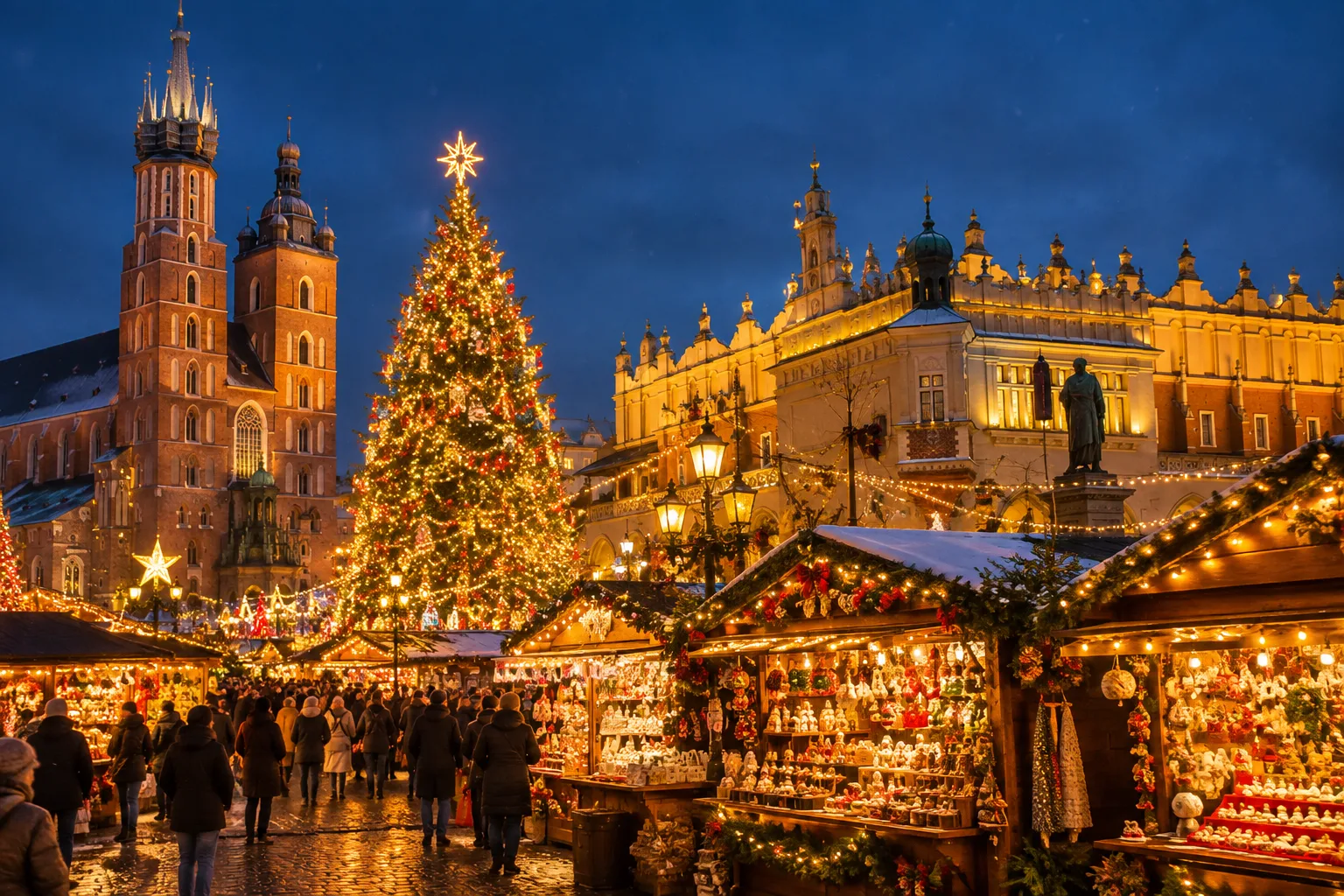 Kraków -Jarmark Bożonarodzeniowy