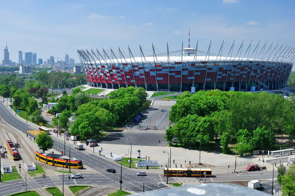 Warszawa — Centrum Nauki Kopernik + Stadion Narodowy